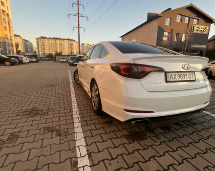 Белый Хендай Соната, объемом двигателя 2.36 л и пробегом 132 тыс. км за 10600 $, фото 27 на Automoto.ua