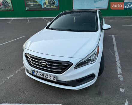 Білий Хендай Соната, об'ємом двигуна 2.4 л та пробігом 115 тис. км за 11000 $, фото 6 на Automoto.ua