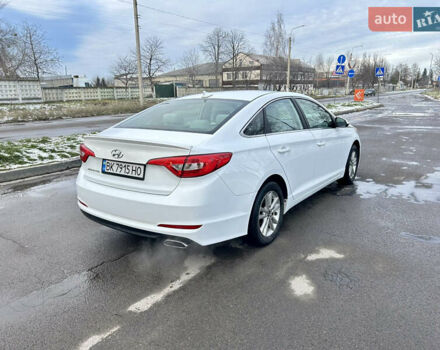 Белый Хендай Соната, объемом двигателя 2.4 л и пробегом 119 тыс. км за 10500 $, фото 3 на Automoto.ua
