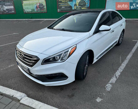 Білий Хендай Соната, об'ємом двигуна 2.4 л та пробігом 115 тис. км за 11000 $, фото 1 на Automoto.ua