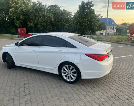 Белый Хендай Соната, объемом двигателя 2 л и пробегом 603 тыс. км за 7800 $, фото 13 на Automoto.ua