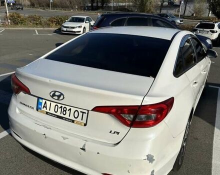 Белый Хендай Соната, объемом двигателя 2 л и пробегом 406 тыс. км за 8000 $, фото 11 на Automoto.ua