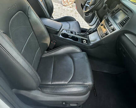 Белый Хендай Соната, объемом двигателя 2 л и пробегом 172 тыс. км за 11999 $, фото 9 на Automoto.ua