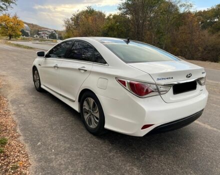 Белый Хендай Соната, объемом двигателя 2.4 л и пробегом 195 тыс. км за 8500 $, фото 4 на Automoto.ua