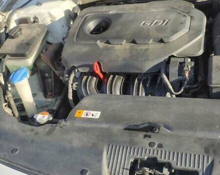 Білий Хендай Соната, об'ємом двигуна 2.36 л та пробігом 220 тис. км за 8100 $, фото 25 на Automoto.ua