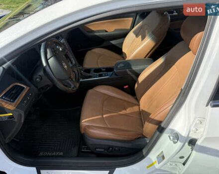 Білий Хендай Соната, об'ємом двигуна 2.36 л та пробігом 132 тис. км за 12000 $, фото 10 на Automoto.ua
