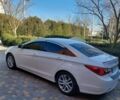 Белый Хендай Соната, объемом двигателя 2 л и пробегом 185 тыс. км за 7900 $, фото 1 на Automoto.ua
