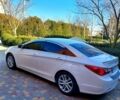 Белый Хендай Соната, объемом двигателя 2 л и пробегом 186 тыс. км за 7900 $, фото 1 на Automoto.ua