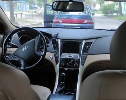 Белый Хендай Соната, объемом двигателя 2.36 л и пробегом 185 тыс. км за 10999 $, фото 2 на Automoto.ua