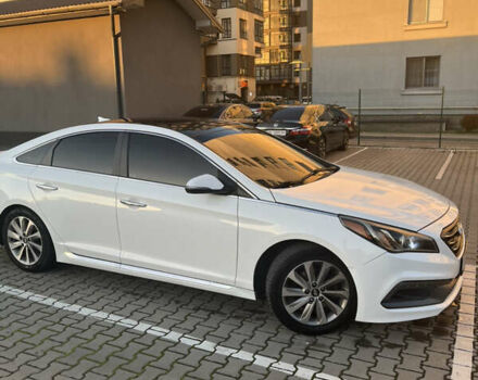 Белый Хендай Соната, объемом двигателя 2.36 л и пробегом 132 тыс. км за 10600 $, фото 8 на Automoto.ua