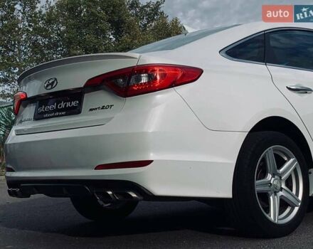 Белый Хендай Соната, объемом двигателя 2 л и пробегом 135 тыс. км за 11799 $, фото 9 на Automoto.ua