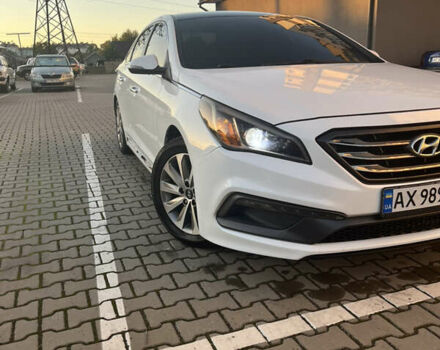 Белый Хендай Соната, объемом двигателя 2.36 л и пробегом 132 тыс. км за 10600 $, фото 7 на Automoto.ua