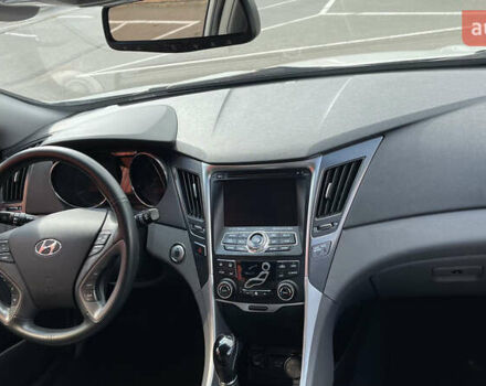 Белый Хендай Соната, объемом двигателя 2.4 л и пробегом 83 тыс. км за 12000 $, фото 18 на Automoto.ua