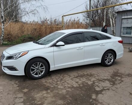 Белый Хендай Соната, объемом двигателя 2.4 л и пробегом 100 тыс. км за 7850 $, фото 4 на Automoto.ua