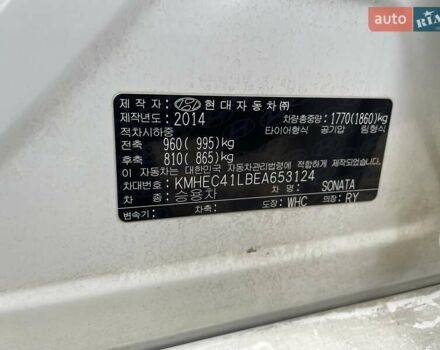Білий Хендай Соната, об'ємом двигуна 2 л та пробігом 230 тис. км за 7500 $, фото 28 на Automoto.ua