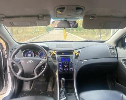 Белый Хендай Соната, объемом двигателя 2 л и пробегом 570 тыс. км за 6200 $, фото 6 на Automoto.ua