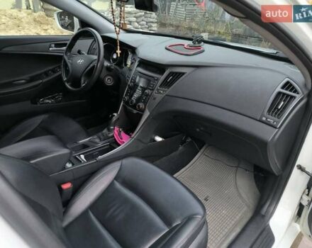 Белый Хендай Соната, объемом двигателя 2 л и пробегом 400 тыс. км за 7200 $, фото 2 на Automoto.ua