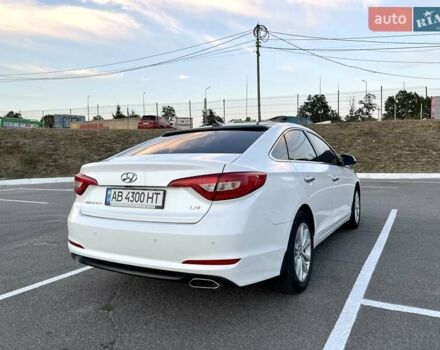 Белый Хендай Соната, объемом двигателя 2 л и пробегом 218 тыс. км за 13999 $, фото 7 на Automoto.ua