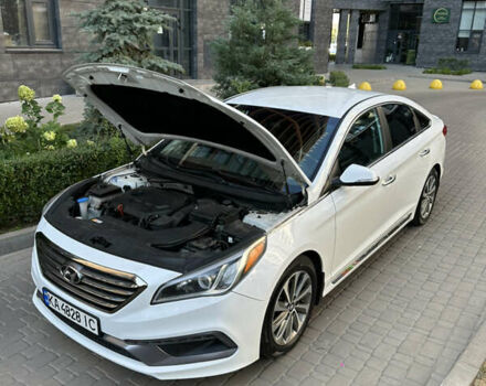 Белый Хендай Соната, объемом двигателя 2.36 л и пробегом 125 тыс. км за 11950 $, фото 7 на Automoto.ua
