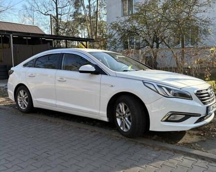 Білий Хендай Соната, об'ємом двигуна 2 л та пробігом 187 тис. км за 10200 $, фото 1 на Automoto.ua