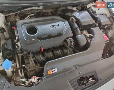 Белый Хендай Соната, объемом двигателя 2.36 л и пробегом 80 тыс. км за 10600 $, фото 6 на Automoto.ua