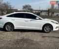 Белый Хендай Соната, объемом двигателя 2.36 л и пробегом 80 тыс. км за 10600 $, фото 1 на Automoto.ua