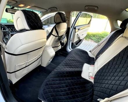 Белый Хендай Соната, объемом двигателя 2.4 л и пробегом 160 тыс. км за 11000 $, фото 24 на Automoto.ua