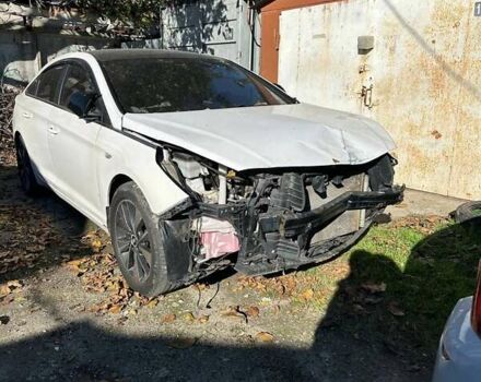 Білий Хендай Соната, об'ємом двигуна 2 л та пробігом 350 тис. км за 5500 $, фото 3 на Automoto.ua
