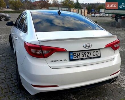 Белый Хендай Соната, объемом двигателя 2.4 л и пробегом 189 тыс. км за 8900 $, фото 10 на Automoto.ua