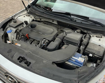 Белый Хендай Соната, объемом двигателя 2.36 л и пробегом 189 тыс. км за 8900 $, фото 27 на Automoto.ua