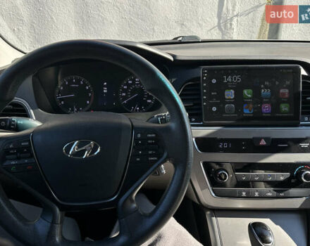 Хендай Соната 2016 в Львове на Automoto.ua Белый Хендай Соната, объемом двигателя 2.4 л и пробегом 123 тыс. км за 10999 $, фото 9 на Automoto.ua