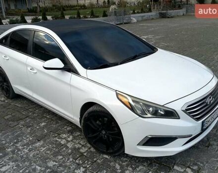 Белый Хендай Соната, объемом двигателя 2.4 л и пробегом 189 тыс. км за 8900 $, фото 7 на Automoto.ua