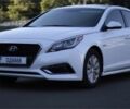 Белый Хендай Соната, объемом двигателя 2 л и пробегом 122 тыс. км за 13400 $, фото 1 на Automoto.ua