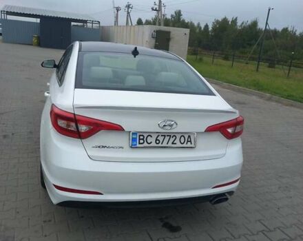 Белый Хендай Соната, объемом двигателя 2.36 л и пробегом 115 тыс. км за 10700 $, фото 6 на Automoto.ua
