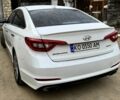 Белый Хендай Соната, объемом двигателя 2.4 л и пробегом 200 тыс. км за 9500 $, фото 2 на Automoto.ua