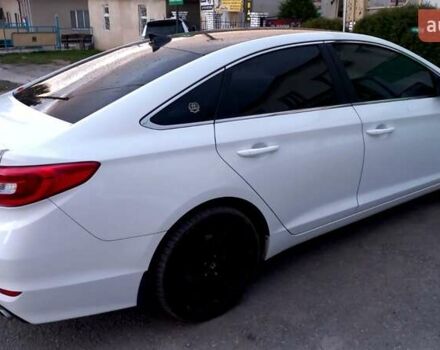 Белый Хендай Соната, объемом двигателя 2.4 л и пробегом 189 тыс. км за 8900 $, фото 17 на Automoto.ua