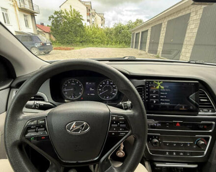 Белый Хендай Соната, объемом двигателя 2.36 л и пробегом 195 тыс. км за 8850 $, фото 19 на Automoto.ua