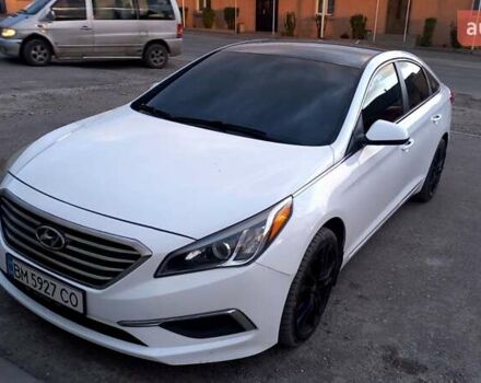 Белый Хендай Соната, объемом двигателя 2.4 л и пробегом 189 тыс. км за 8900 $, фото 14 на Automoto.ua