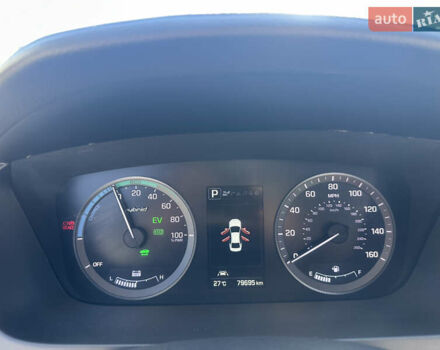 Белый Хендай Соната, объемом двигателя 2.36 л и пробегом 79 тыс. км за 17200 $, фото 16 на Automoto.ua