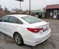 Белый Хендай Соната, объемом двигателя 2.4 л и пробегом 152 тыс. км за 10200 $, фото 6 на Automoto.ua