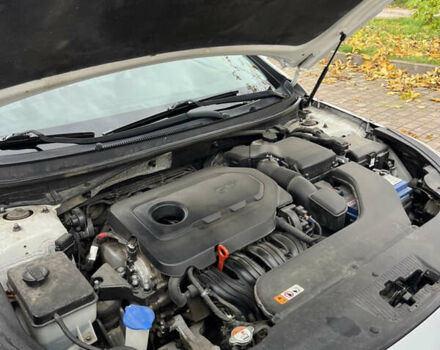 Белый Хендай Соната, объемом двигателя 2.36 л и пробегом 189 тыс. км за 8900 $, фото 26 на Automoto.ua