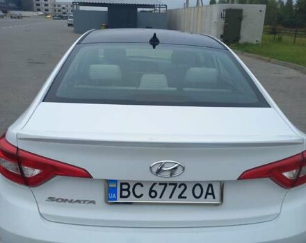 Белый Хендай Соната, объемом двигателя 2.36 л и пробегом 115 тыс. км за 10700 $, фото 8 на Automoto.ua