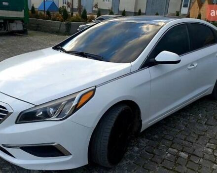 Белый Хендай Соната, объемом двигателя 2.4 л и пробегом 189 тыс. км за 8900 $, фото 12 на Automoto.ua