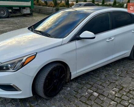 Белый Хендай Соната, объемом двигателя 2.4 л и пробегом 189 тыс. км за 8900 $, фото 6 на Automoto.ua