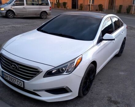 Хендай Соната 2016 в Черновцах на Automoto.ua Белый Хендай Соната, объемом двигателя 2.4 л и пробегом 189 тыс. км за 9500 $, фото 2 на Automoto.ua