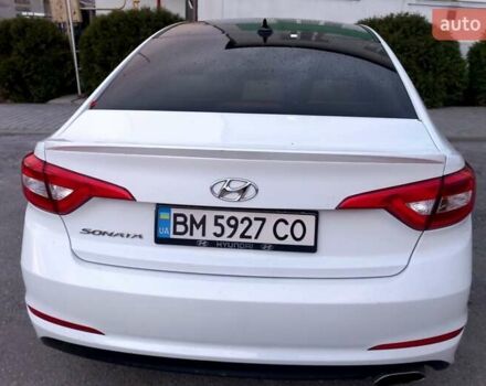Белый Хендай Соната, объемом двигателя 2.4 л и пробегом 189 тыс. км за 8900 $, фото 21 на Automoto.ua