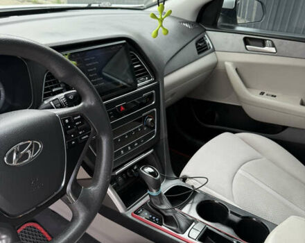 Белый Хендай Соната, объемом двигателя 2.36 л и пробегом 195 тыс. км за 8850 $, фото 17 на Automoto.ua