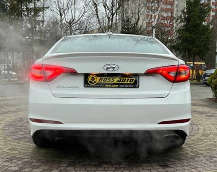 Белый Хендай Соната, объемом двигателя 2.4 л и пробегом 123 тыс. км за 9200 $, фото 5 на Automoto.ua