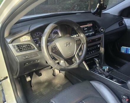 Белый Хендай Соната, объемом двигателя 2 л и пробегом 205 тыс. км за 10000 $, фото 8 на Automoto.ua