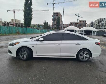 Хендай Соната 2017 в Киеве на Automoto.ua Белый Хендай Соната, объемом двигателя 2 л и пробегом 180 тыс. км за 14500 $, фото 3 на Automoto.ua